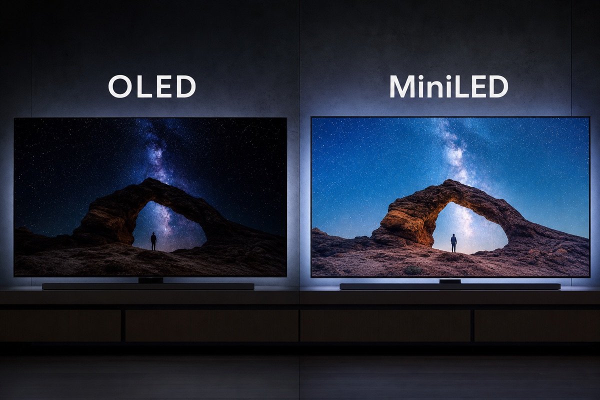 OLED vs Mini LED Vergleich